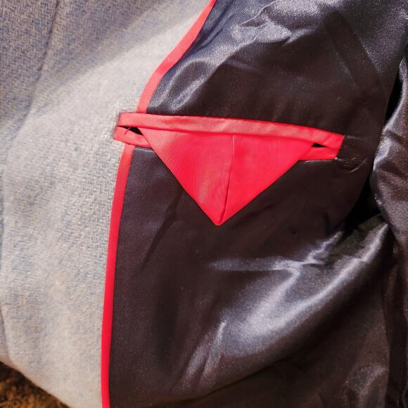 J.Crew Cocoon light blue coat in Italian stadium cloth wool size 14 - Picture 12 of 12